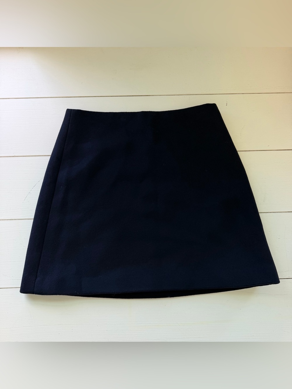 Theory Wool Blend Mini Skirt